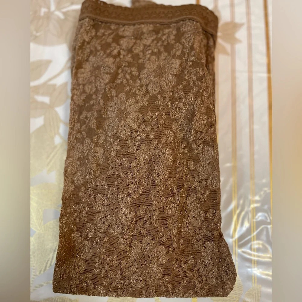 Italian lace tights with a seam at the back Beige size 3 without pack